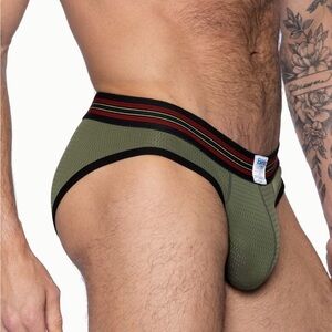Bike Athletic Mesh Brief - medium